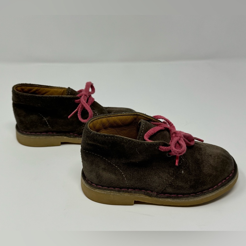 Clarks Originals Chukka Boot‎ Distressed Suede Leather Kids 8W, preppy, classic - Picture 7 of 11
